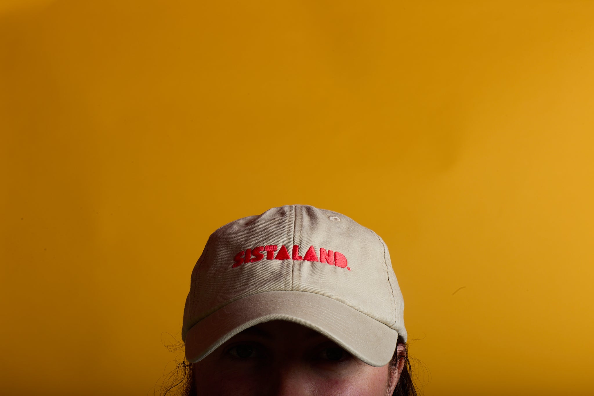 SISTALAND Vintage Logo Cap - Sand: PRE ORDER