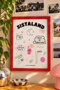 SISTALAND 2026 - A3 FESTIVAL EDITION ART PRINT