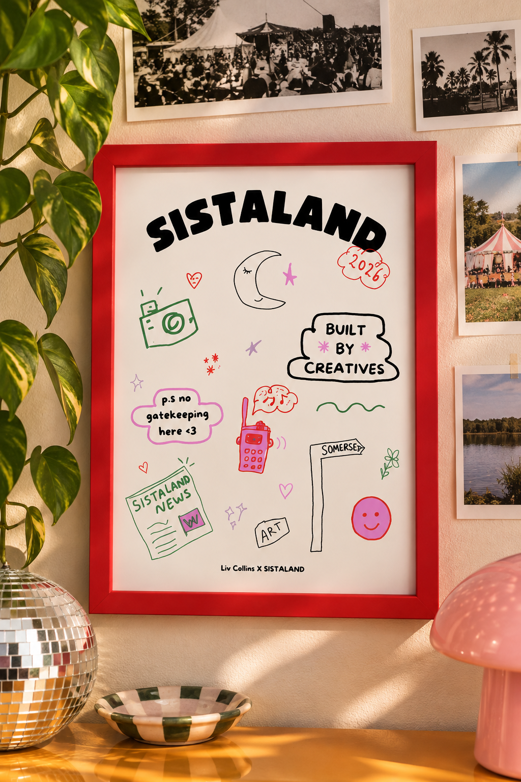 SISTALAND 2026 - A3 FESTIVAL EDITION ART PRINT