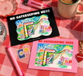 NO GATEKEEPING HERE - A6 POSTCARD (PINK)