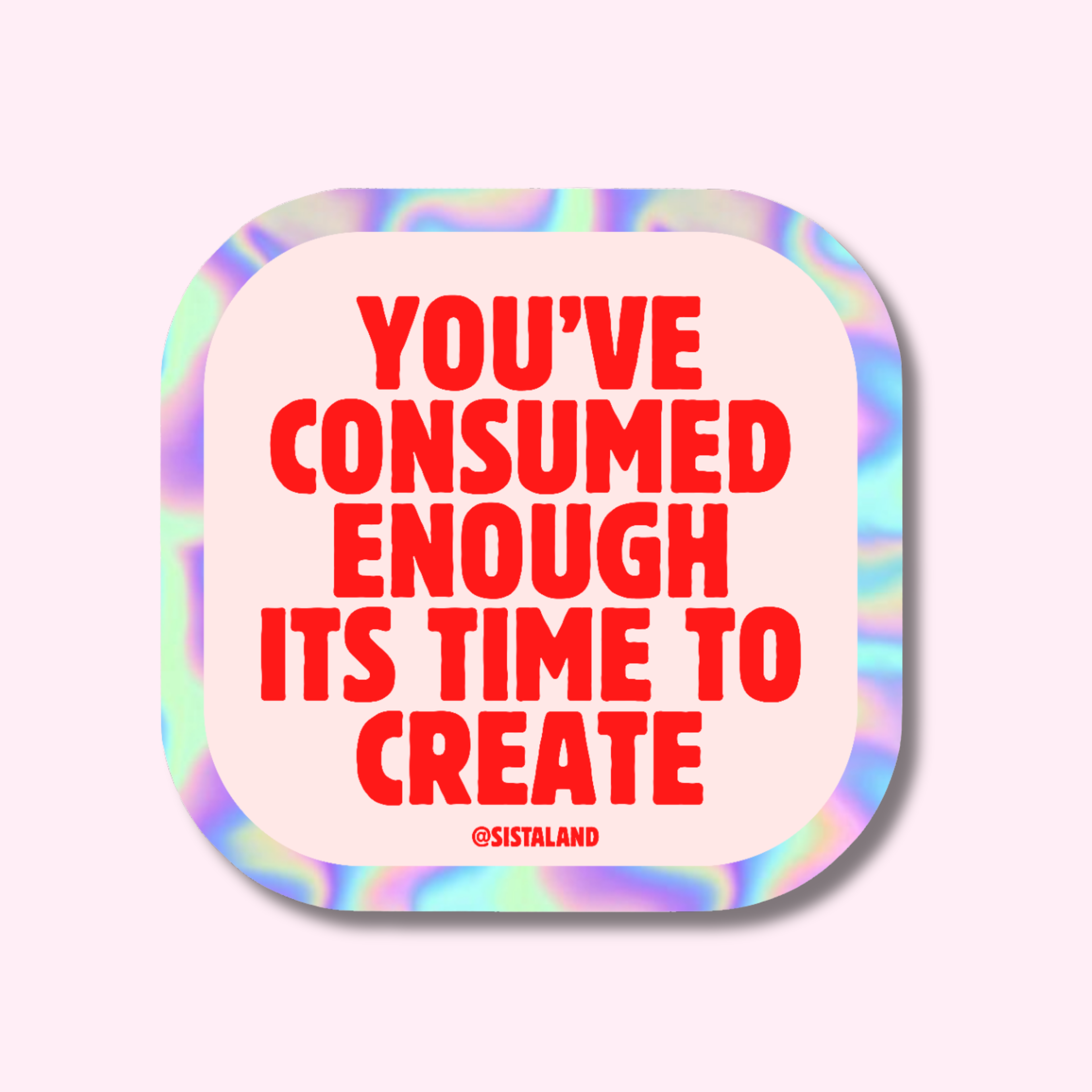 It’s Time to Create Glitter Sticker