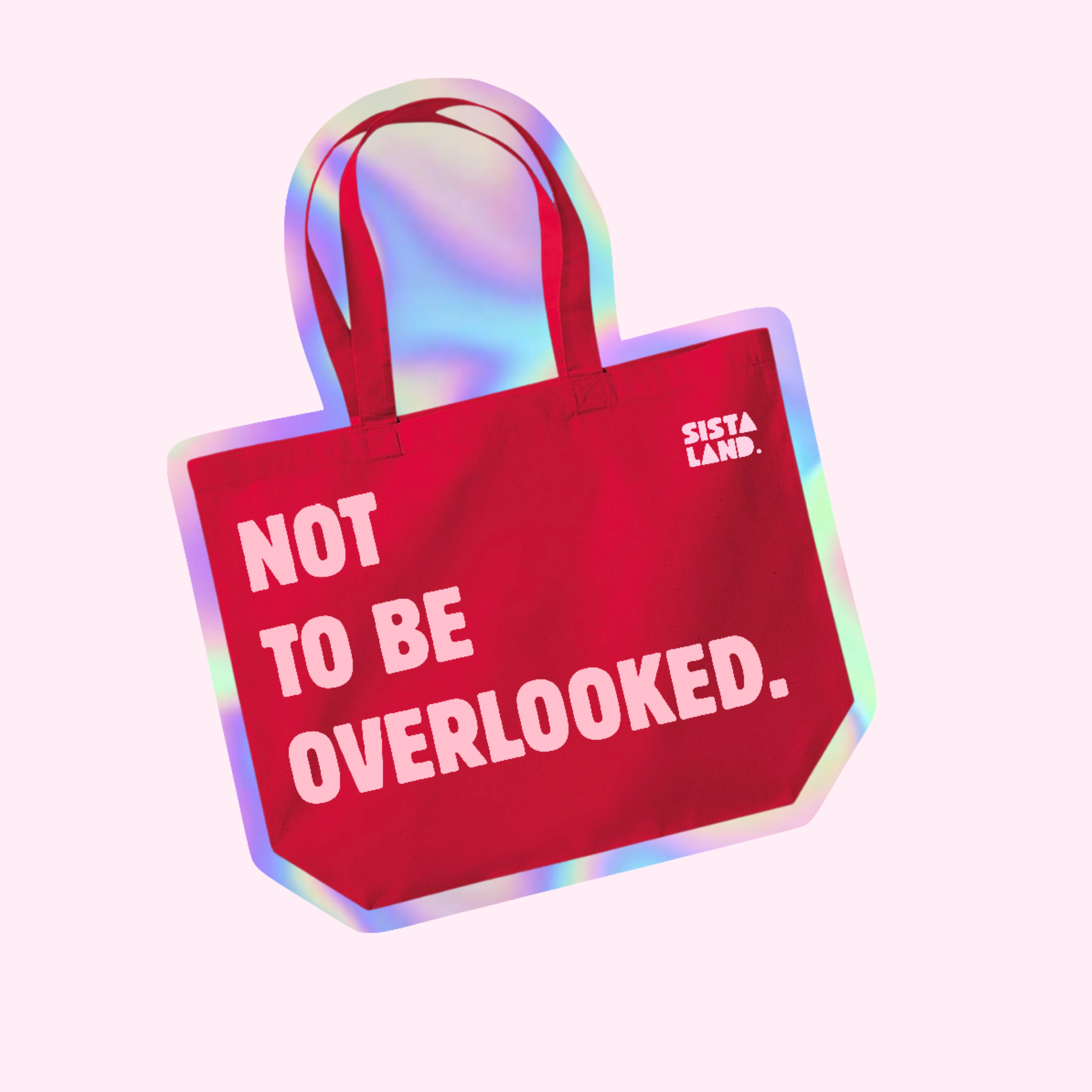 Not to Be Overlooked Tote Sticker
