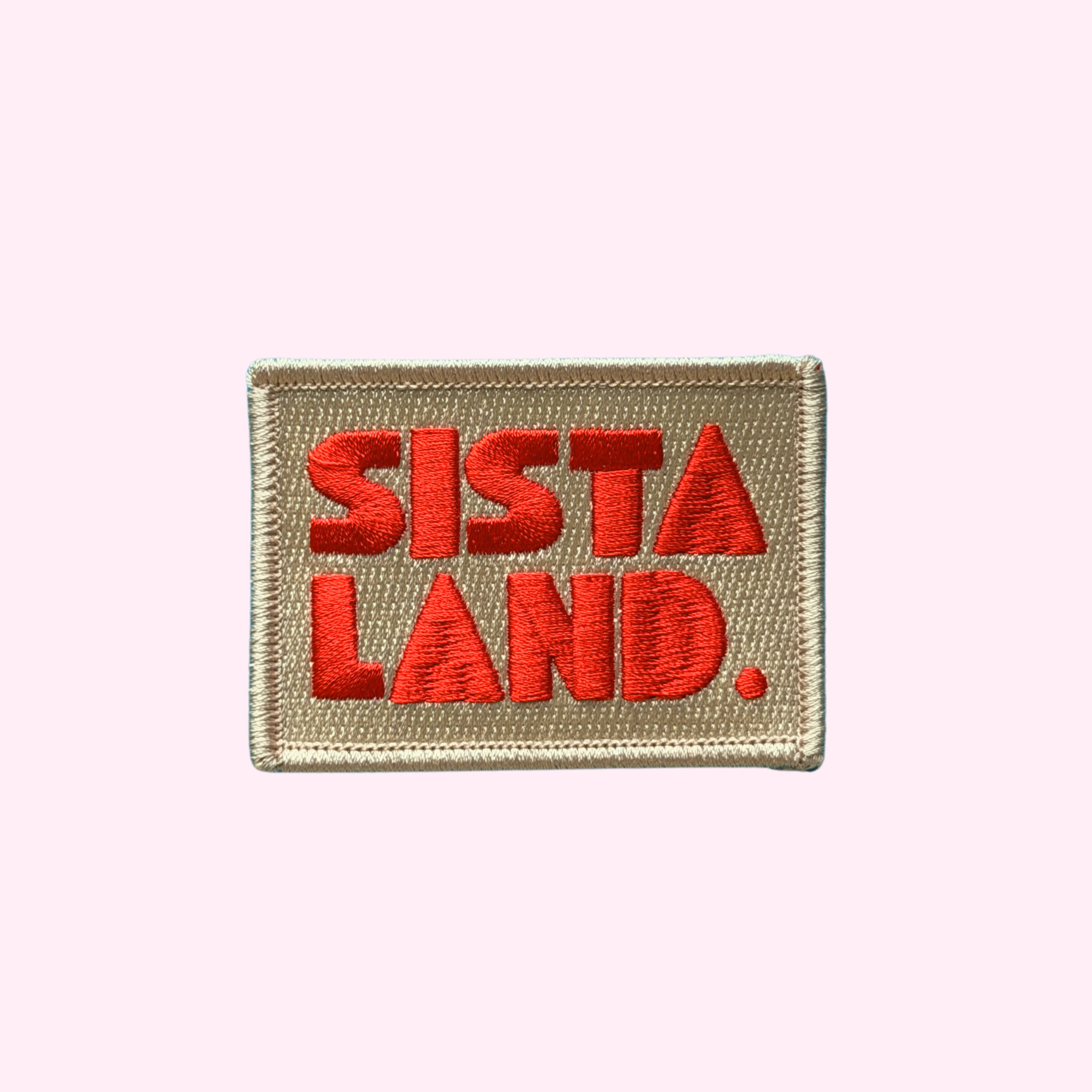 SISTALAND Embroidered Patch